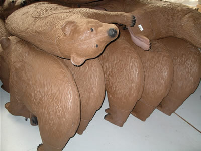 Oh, that's so comfy, lying on my walking Brown Bear brothers